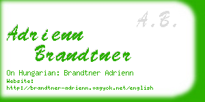 adrienn brandtner business card